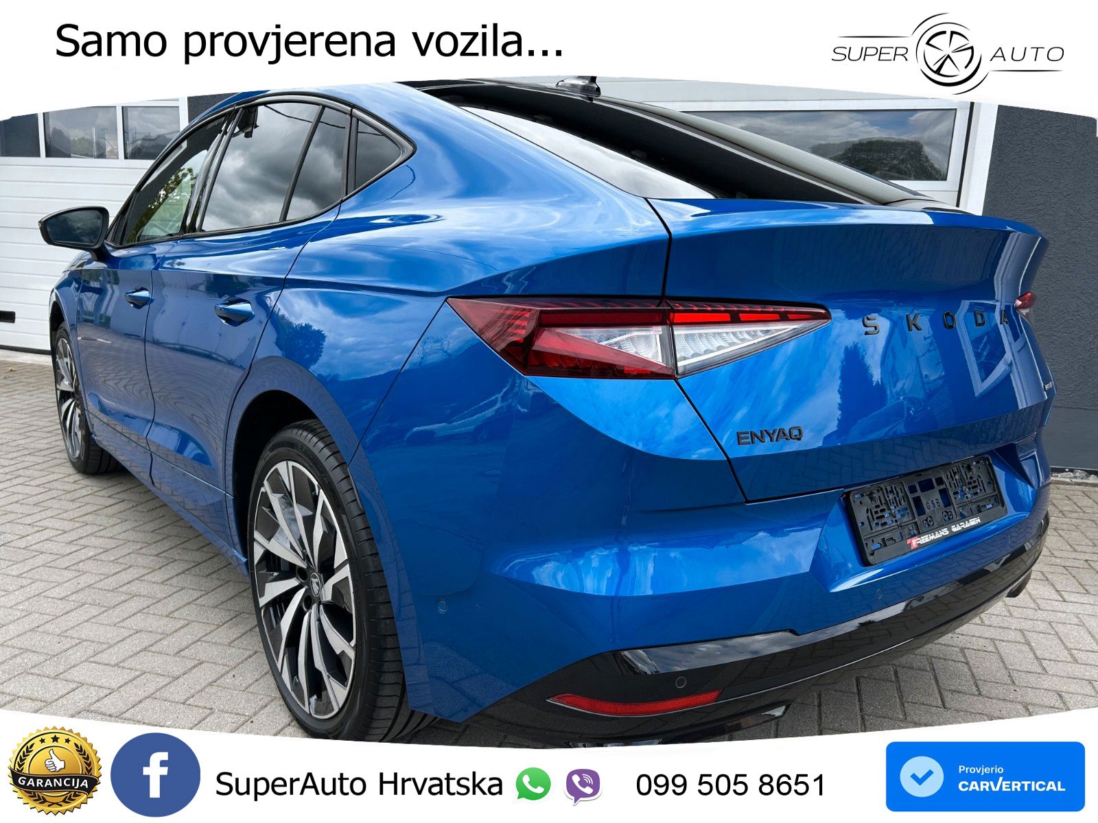 Škoda Enyaq 85x 82 kWh (286 KS) AWD