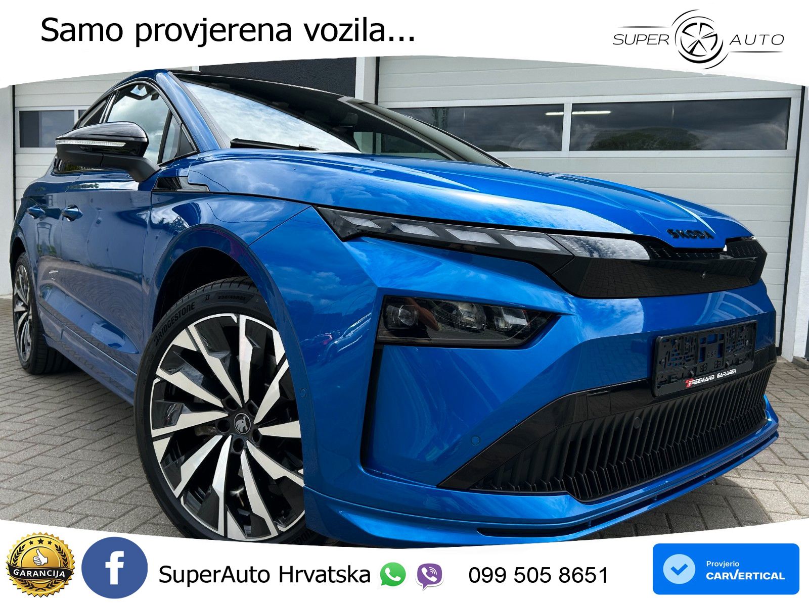 Škoda Enyaq 85x 82 kWh (286 KS) AWD