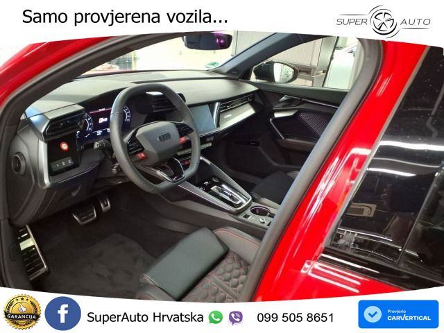 Audi RS3 Sedan 2.5 TFSI (400 KS) quattro S tronic LED+GR SJED+ACC