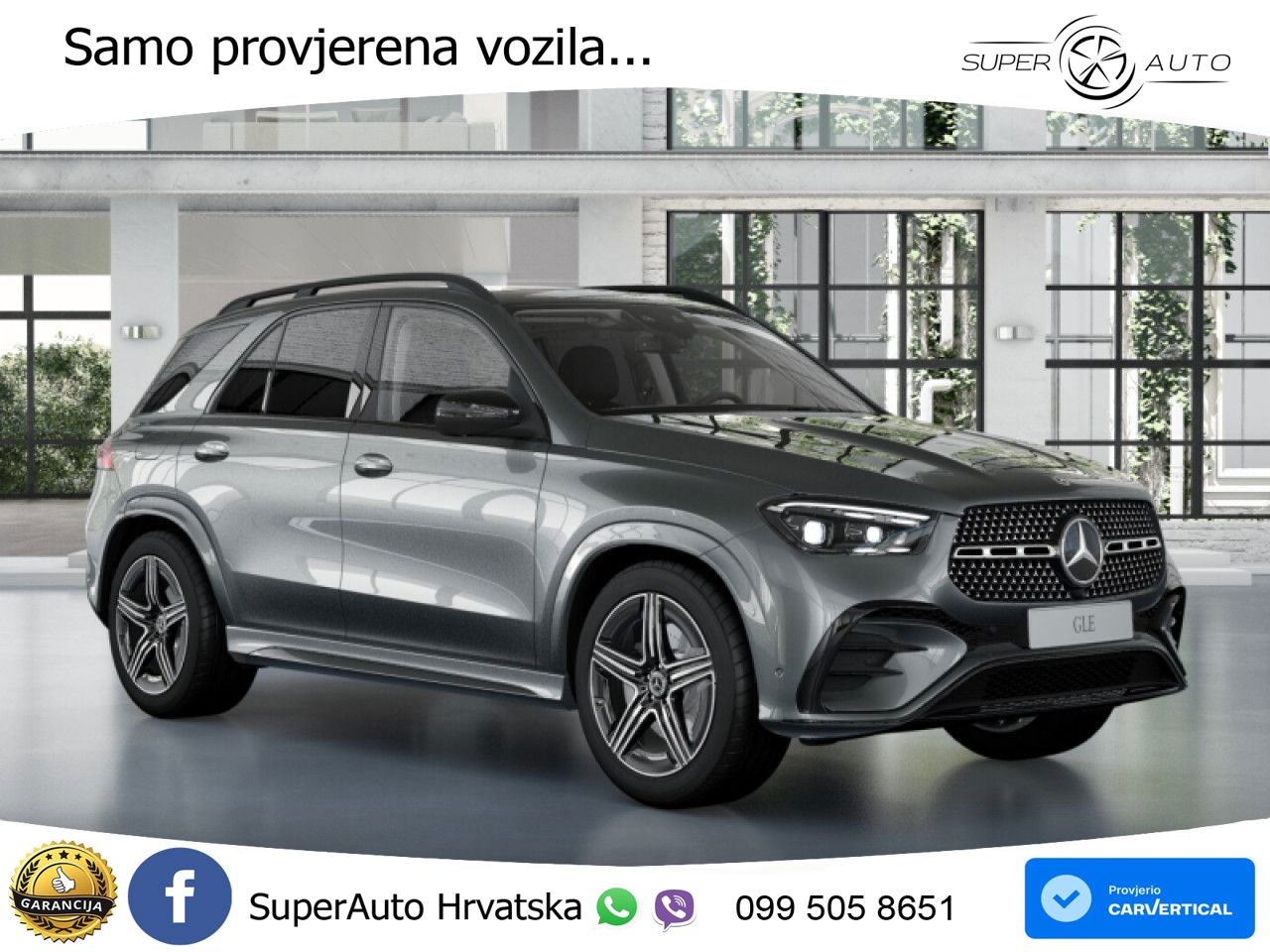 Mercedes GLE 450d (367 KS) EQ Boost 4MATIC 9G-TRONIC AMG LED+GR SJED+ACC