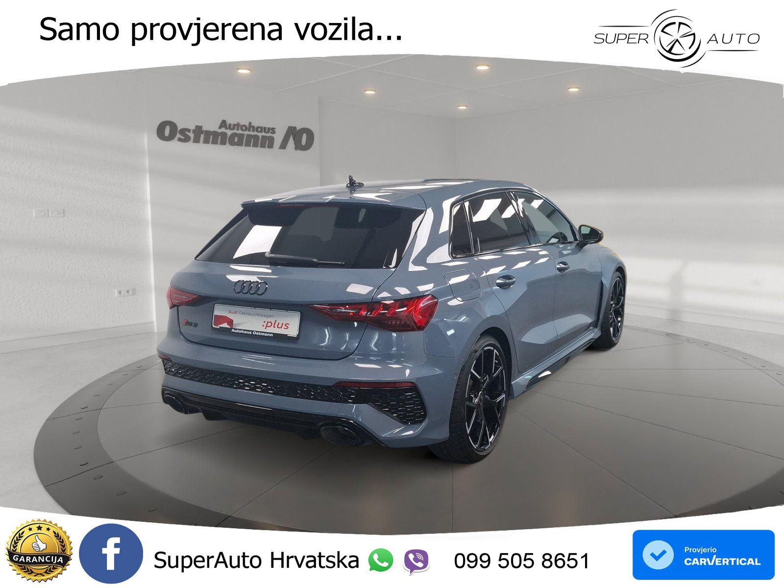 Audi RS3 Sportback 2.5 TFSI (400 KS) quattro S tronic LED+ACC