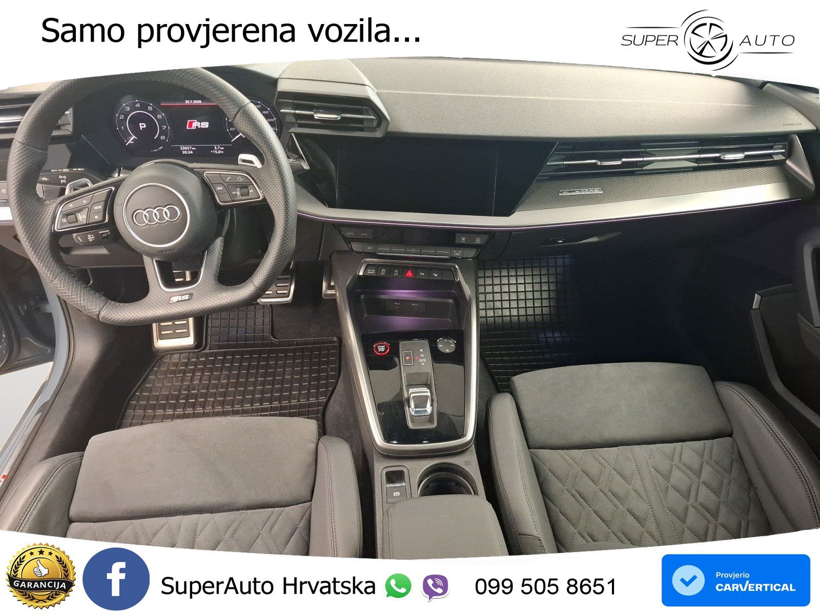 Audi RS3 Sportback 2.5 TFSI (400 KS) quattro S tronic LED+ACC