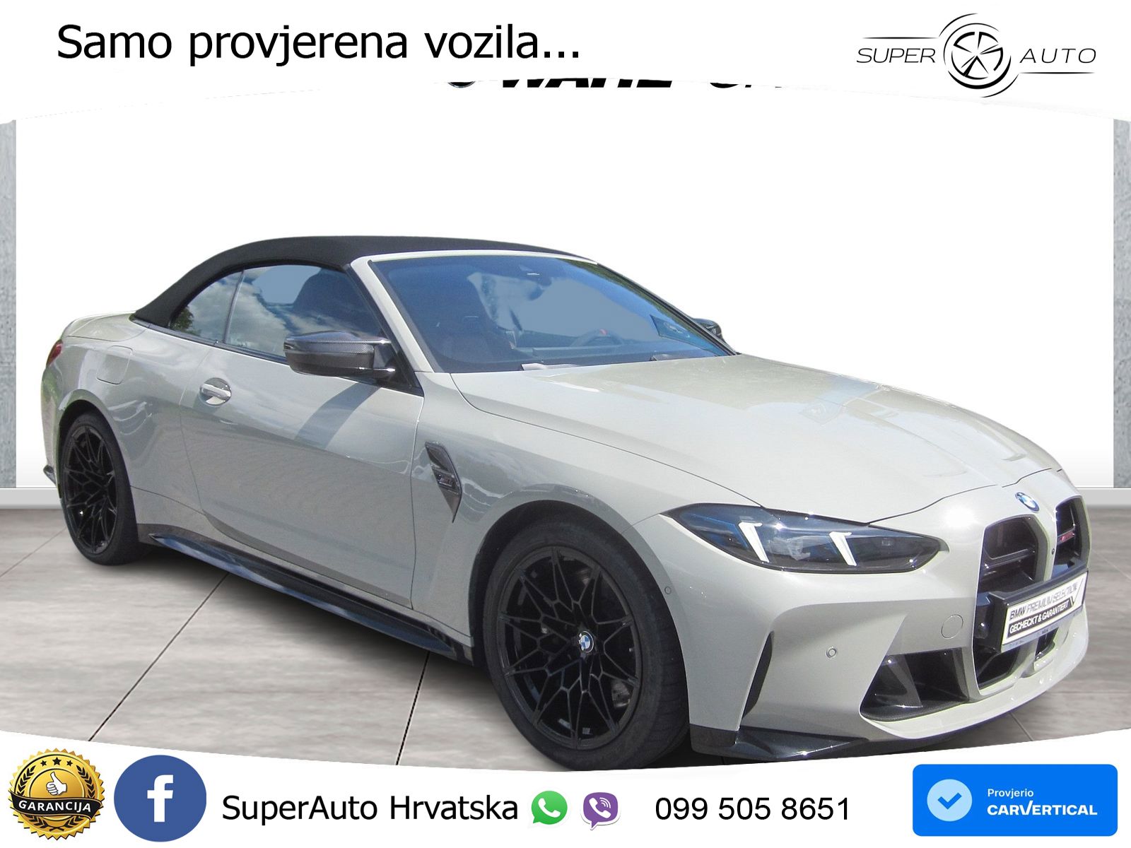BMW M4 Convertible Competition 3.0 (530 KS) xDrive Steptronic