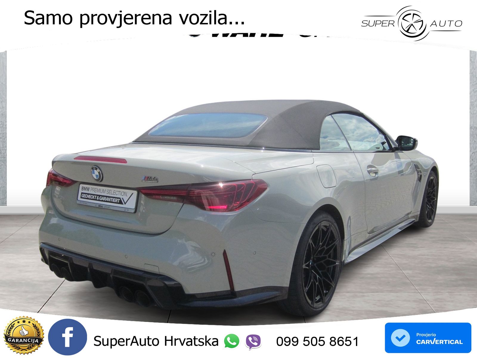 BMW M4 Convertible Competition 3.0 (530 KS) xDrive Steptronic