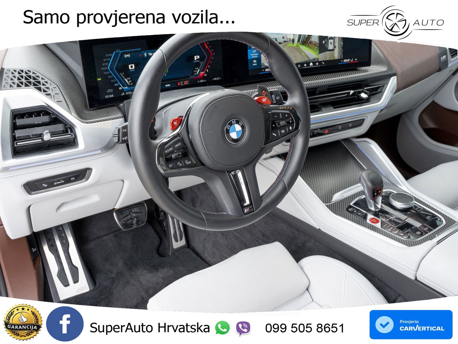 BMW XM 4.4 V8 (653 KS) xDrive Steptronic LED+GR SJED+ACC