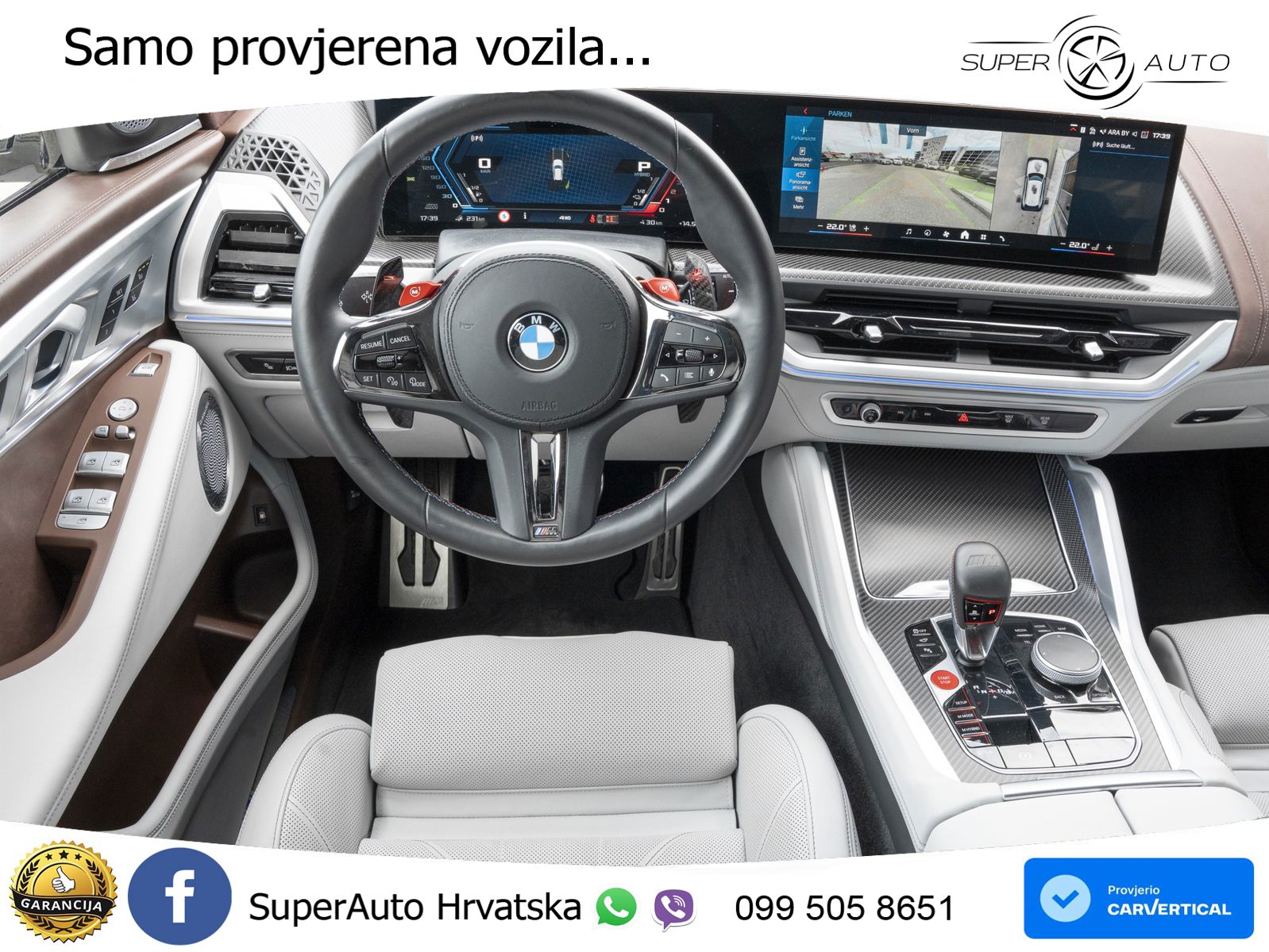 BMW XM 4.4 V8 (653 KS) xDrive Steptronic LED+GR SJED+ACC