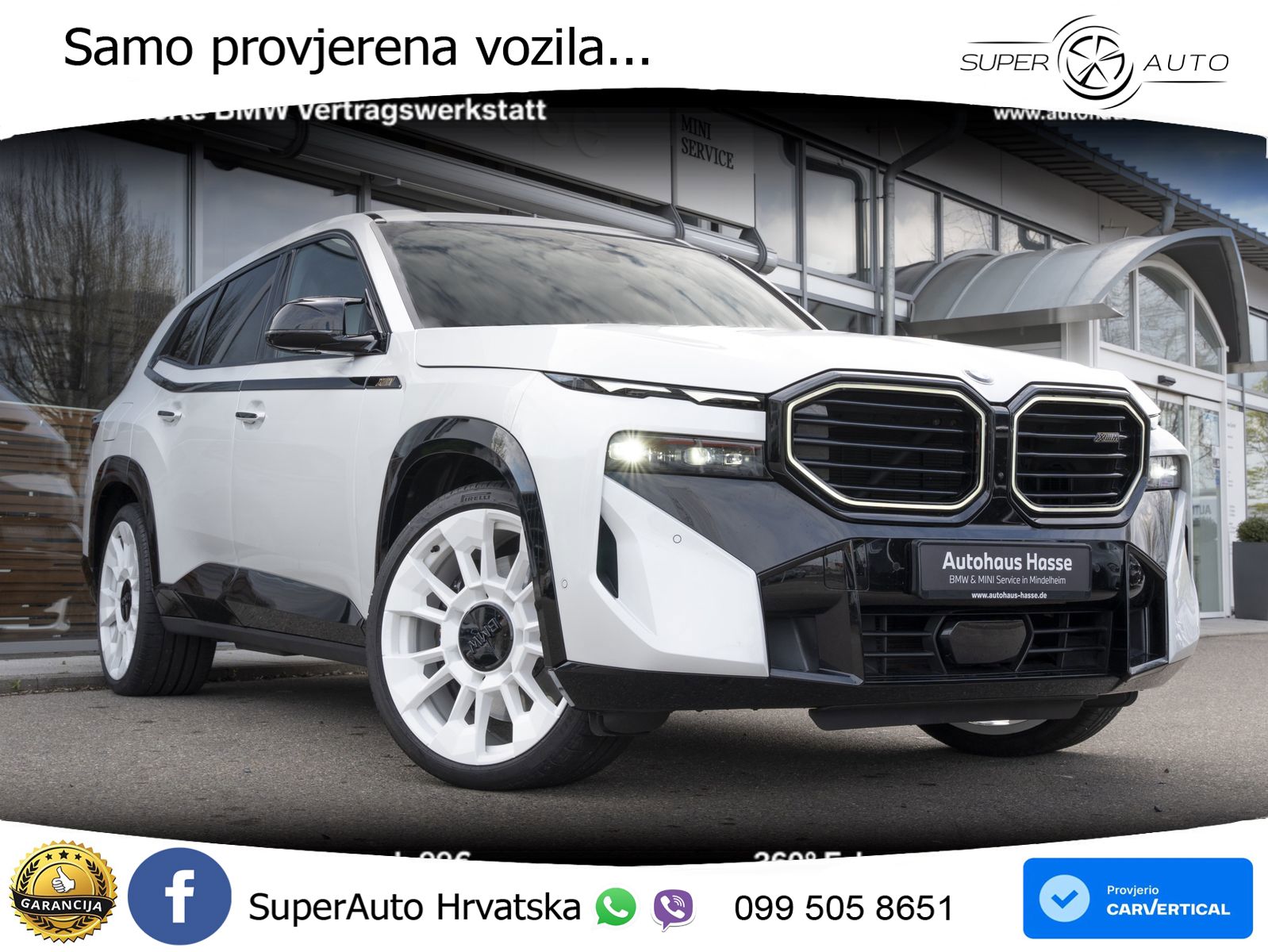 BMW XM 4.4 V8 (653 KS) xDrive Steptronic LED+GR SJED+ACC