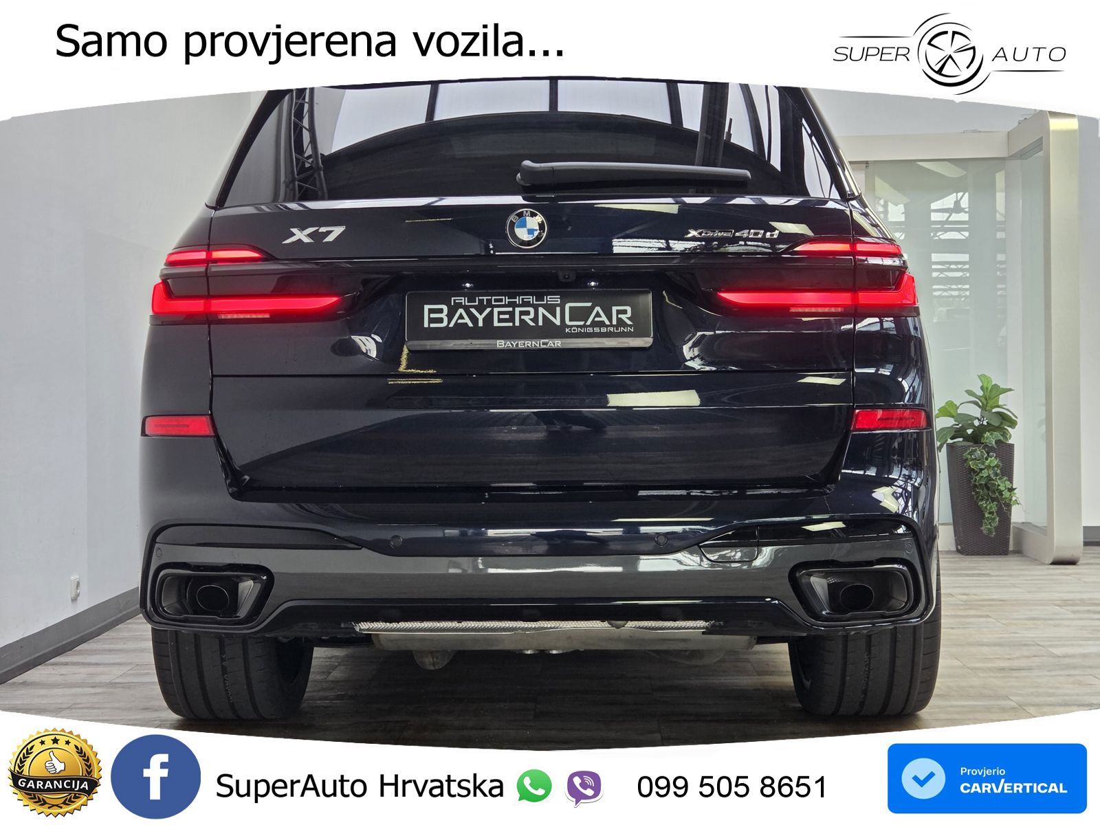 BMW X7 40d (352 KS) xDrive Steptronic M Sport LED+GR SJED+ACC