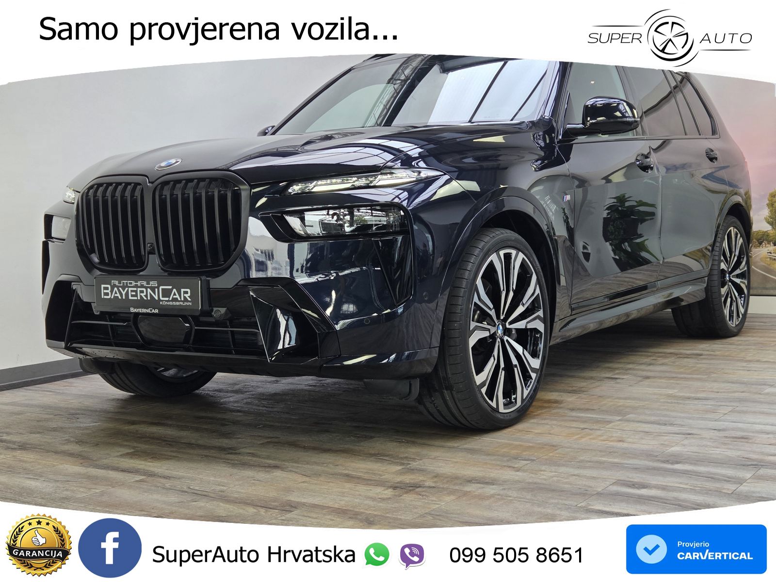 BMW X7 40d (352 KS) xDrive Steptronic M Sport LED+GR SJED+ACC