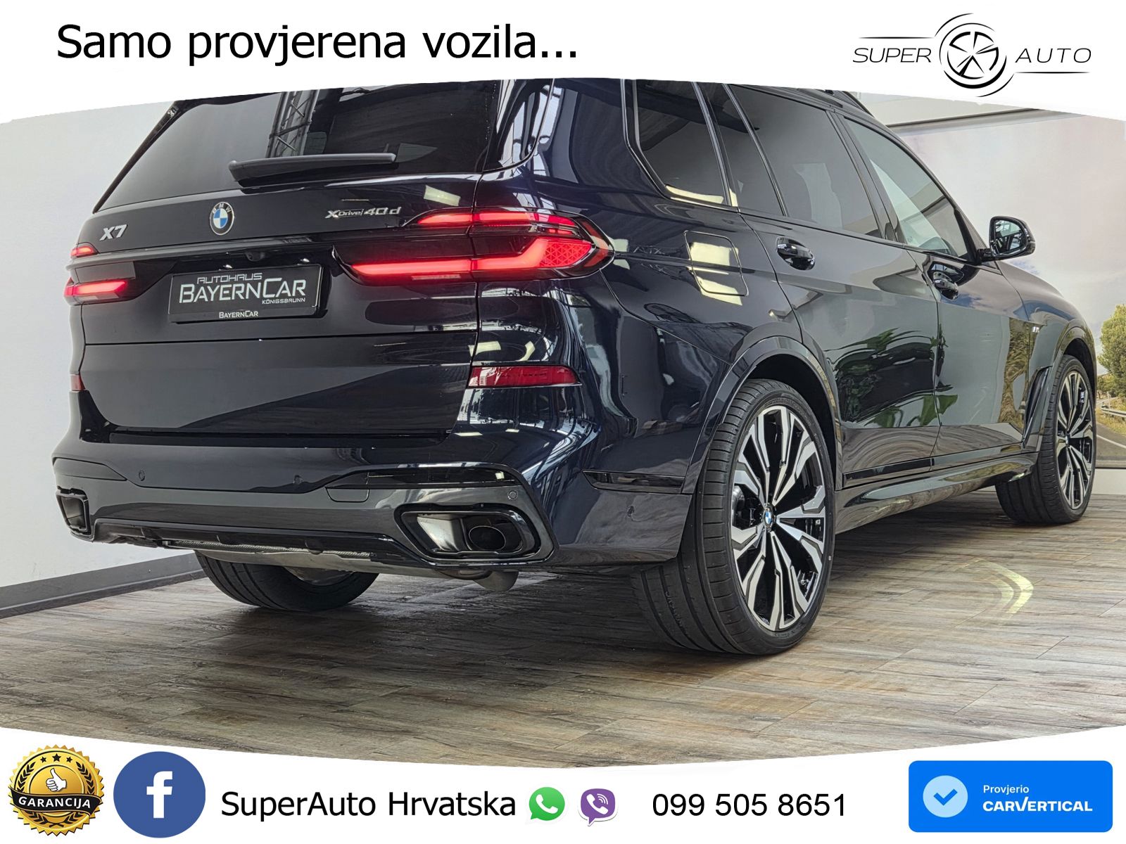 BMW X7 40d (352 KS) xDrive Steptronic M Sport LED+GR SJED+ACC