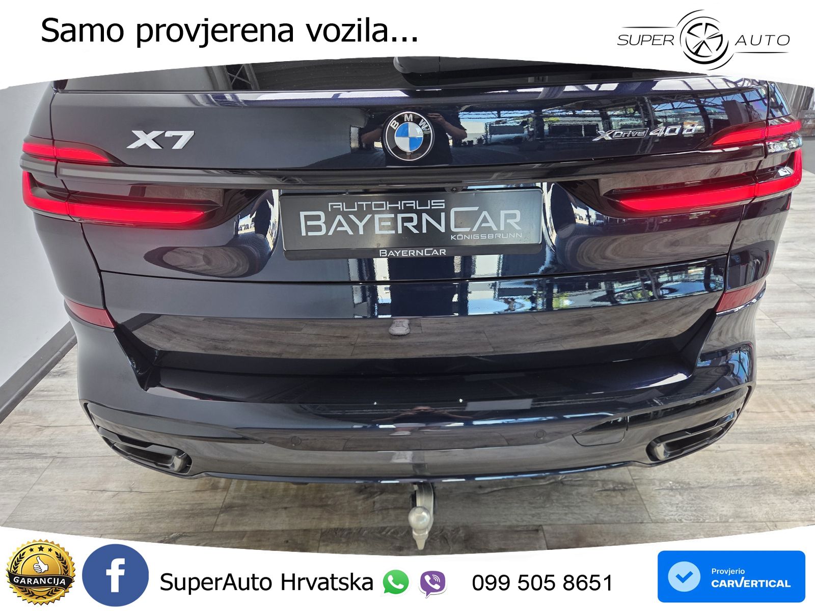 BMW X7 40d (352 KS) xDrive Steptronic M Sport LED+GR SJED+ACC