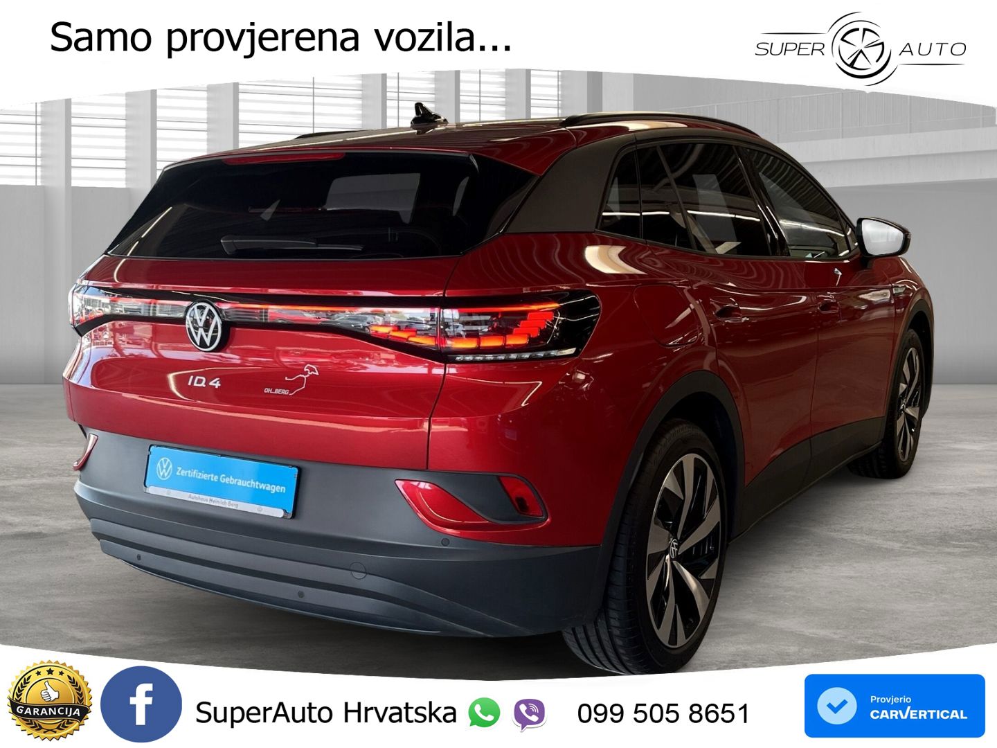Volkswagen ID.4 Pro Performance 82 kWh (204 KS) LED+GR SJED+ACC