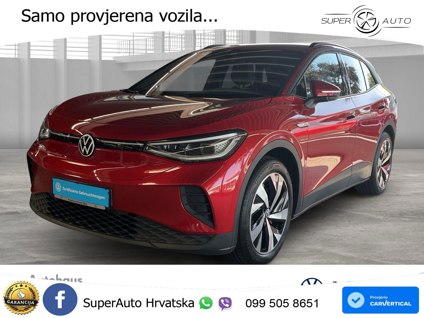 Volkswagen ID.4 Pro Performance 82 kWh (204 KS) LED+GR SJED+ACC