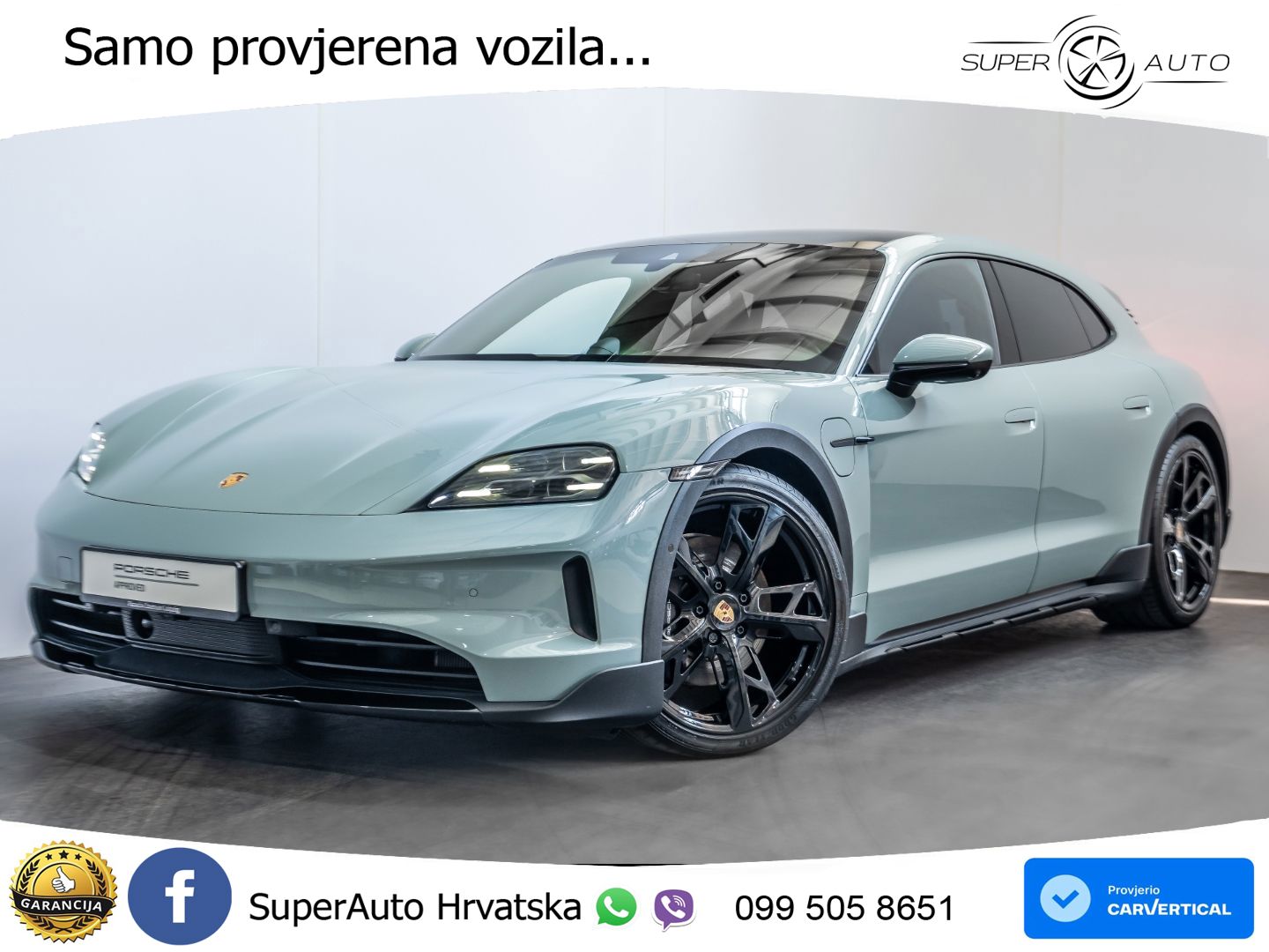 Porsche Taycan Cross Turismo 4 105 kWh (435 KS)