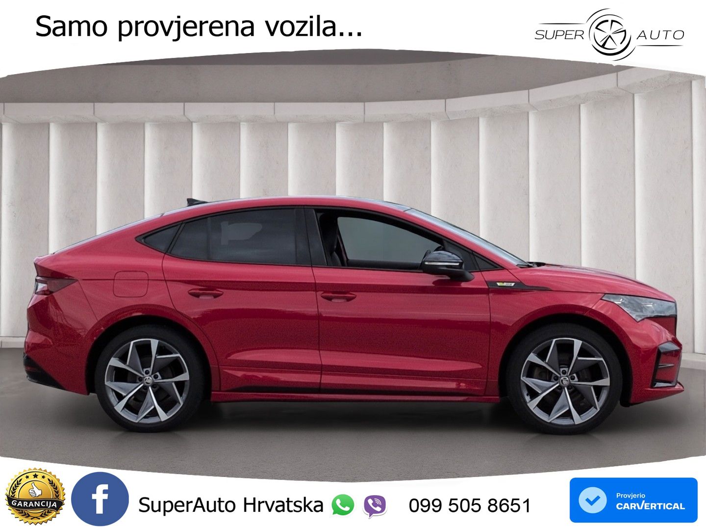 Škoda Enyaq Coupe iV RS 82 kWh (299 KS) AWD LED+GR SJED+ACC