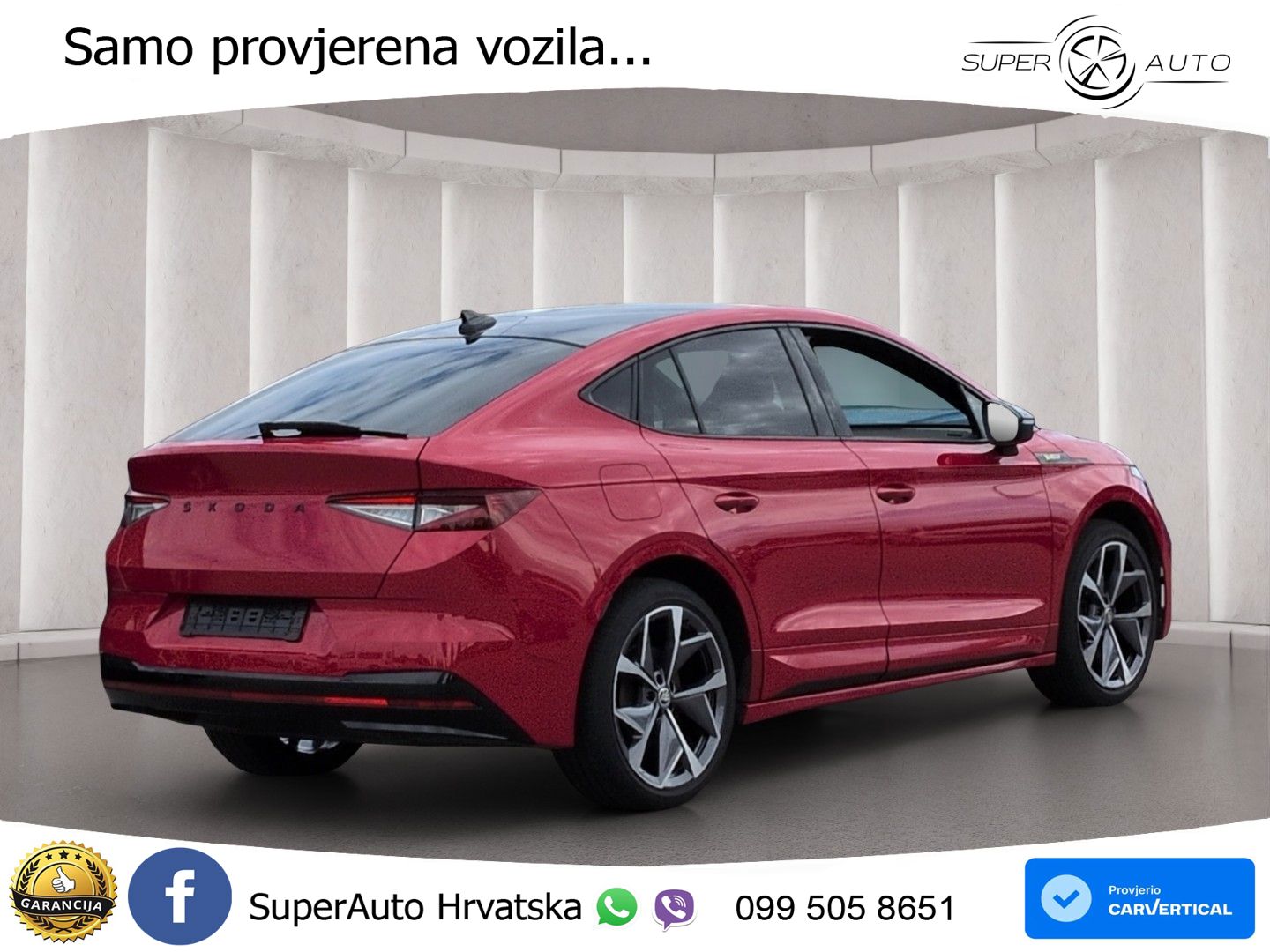 Škoda Enyaq Coupe iV RS 82 kWh (299 KS) AWD LED+GR SJED+ACC