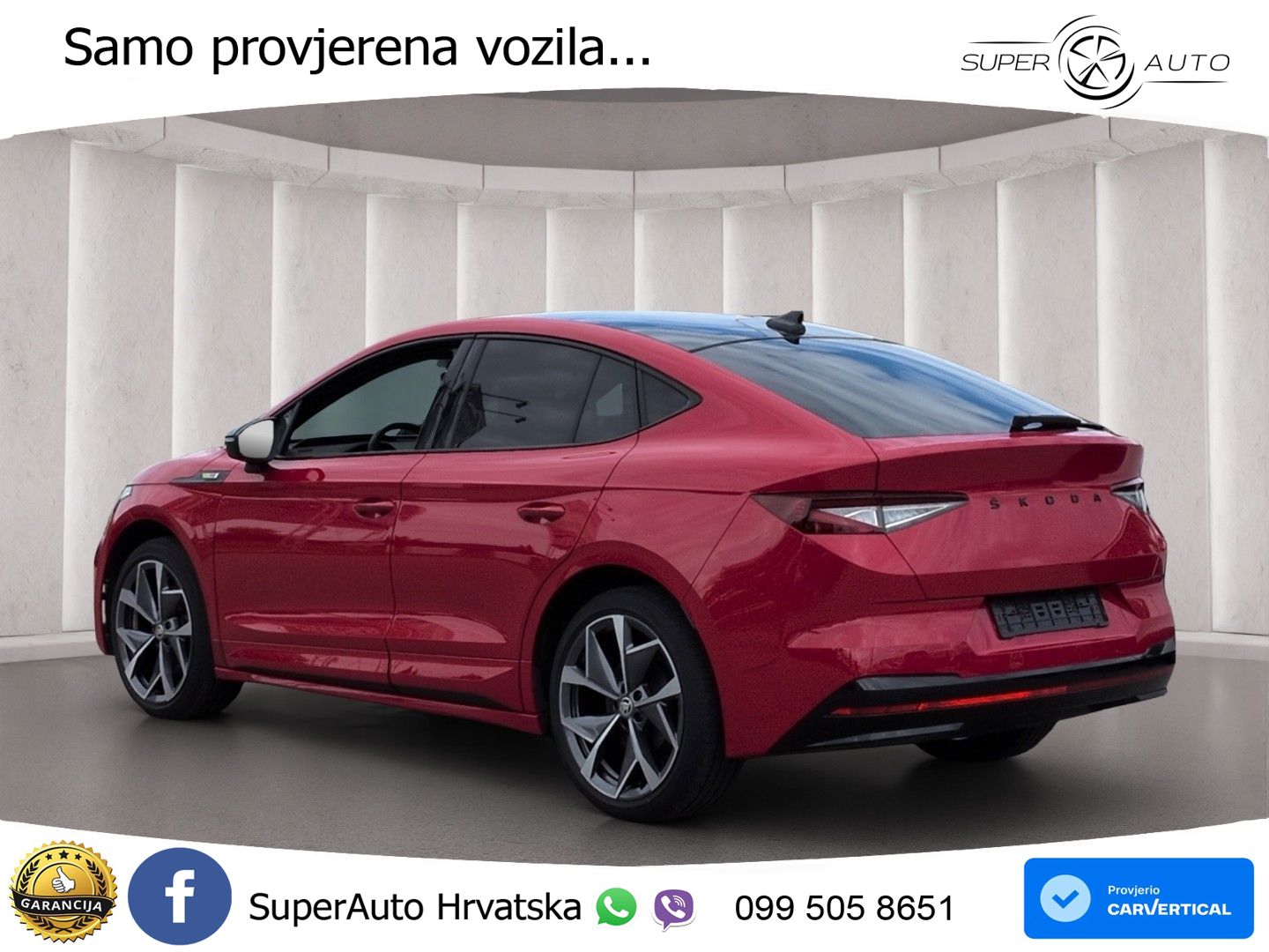 Škoda Enyaq Coupe iV RS 82 kWh (299 KS) AWD LED+GR SJED+ACC