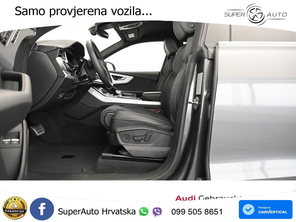 Audi Q8 55 TFSIe V6 (381 KS) quattro tiptronic S line LED+GR SJED+ACC
