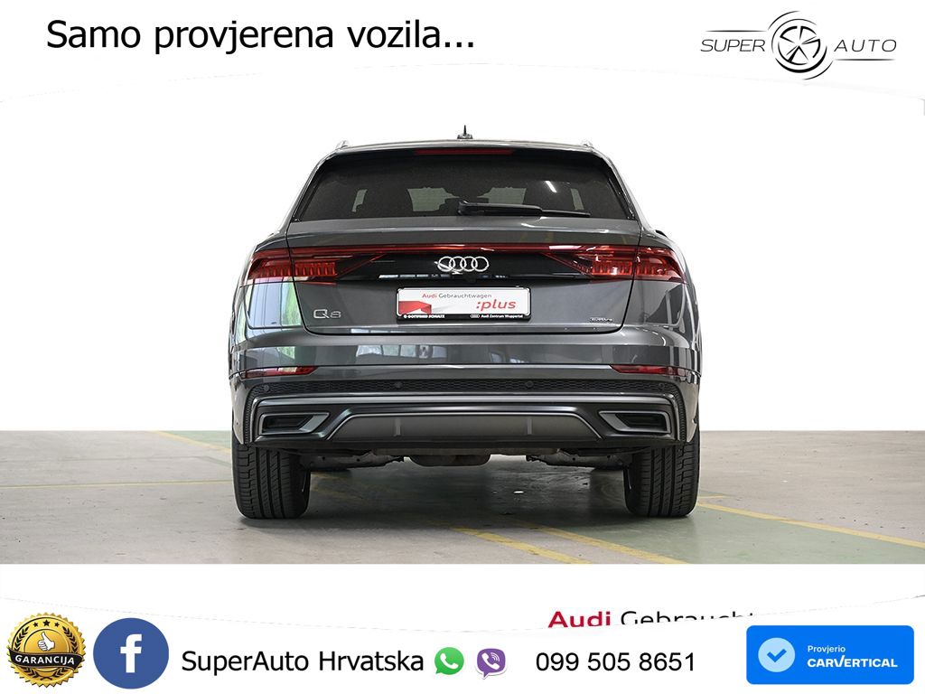 Audi Q8 55 TFSIe V6 (381 KS) quattro tiptronic S line LED+GR SJED+ACC