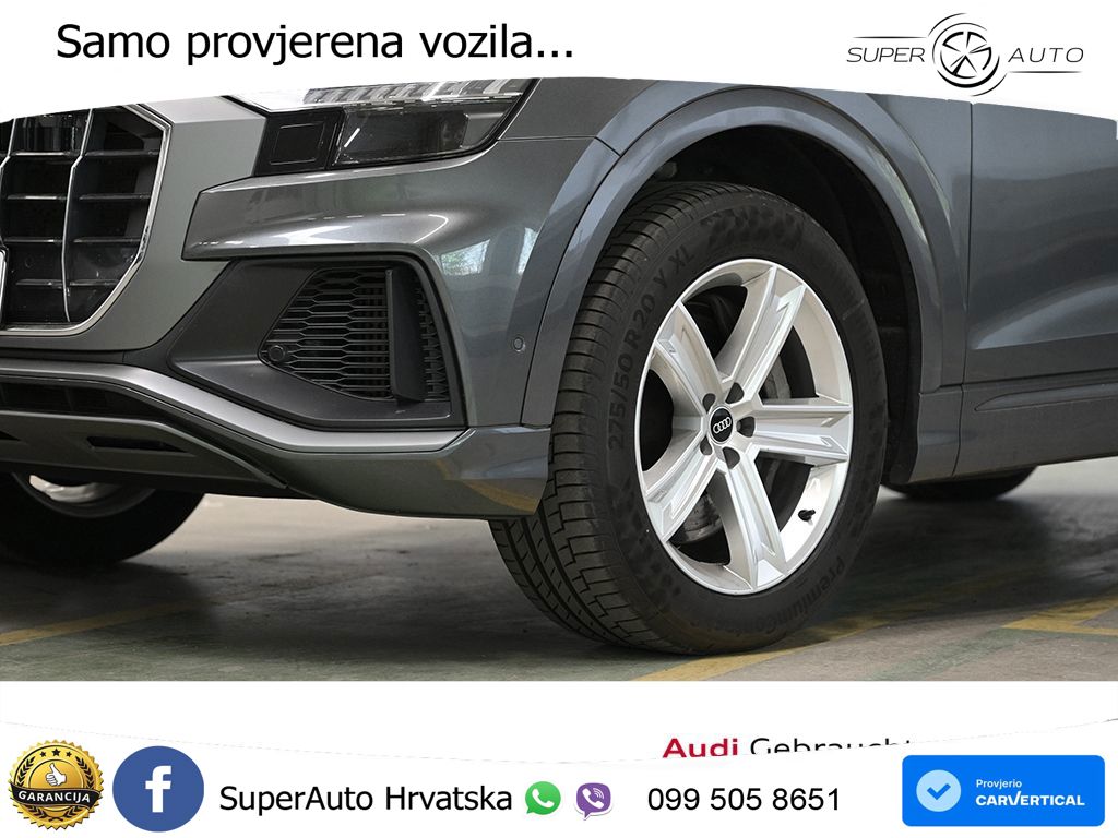 Audi Q8 55 TFSIe V6 (381 KS) quattro tiptronic S line LED+GR SJED+ACC