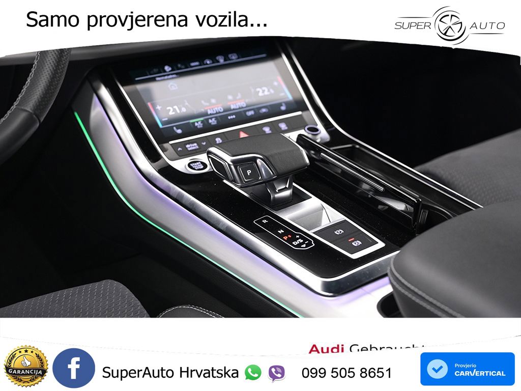 Audi Q8 55 TFSIe V6 (381 KS) quattro tiptronic S line LED+GR SJED+ACC