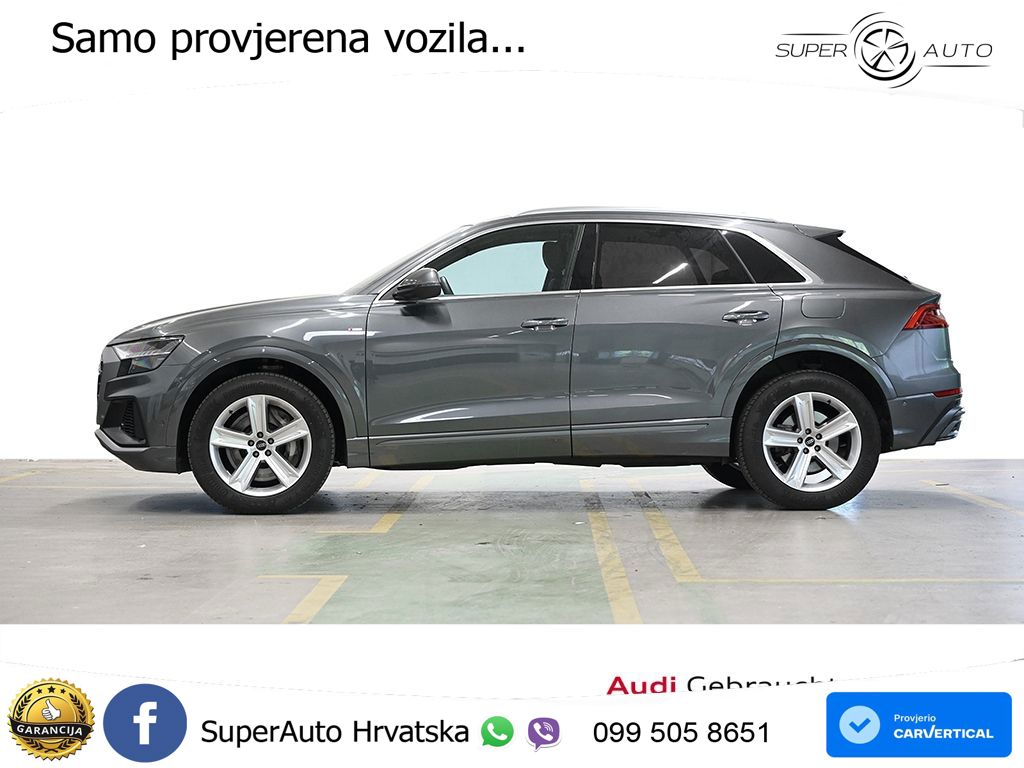 Audi Q8 55 TFSIe V6 (381 KS) quattro tiptronic S line LED+GR SJED+ACC
