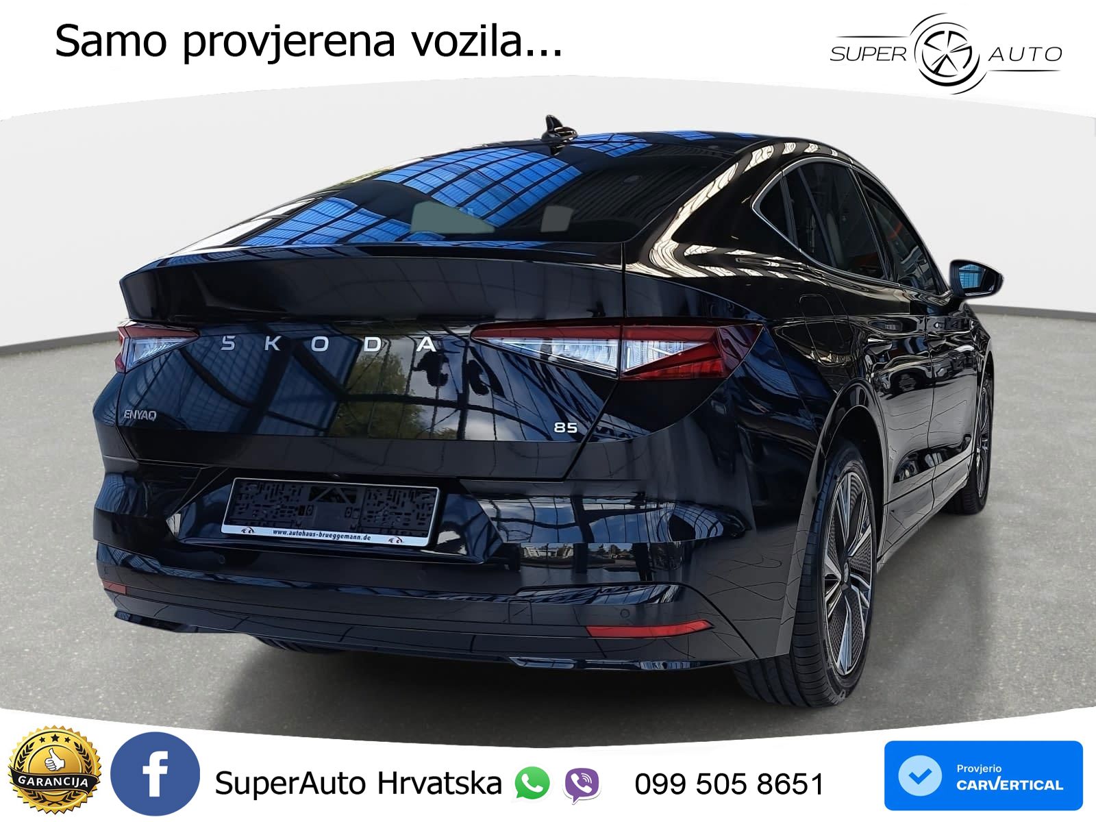 Škoda Enyaq Coupe iV 85 82 kWh (286 KS) Selection LED+GR SJED+ACC