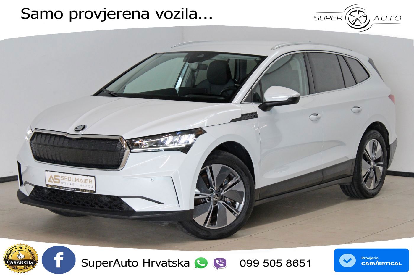 Škoda Enyaq iV 80x 82 kWh (265 KS) AWD Loft LED+GR SJED+ACC