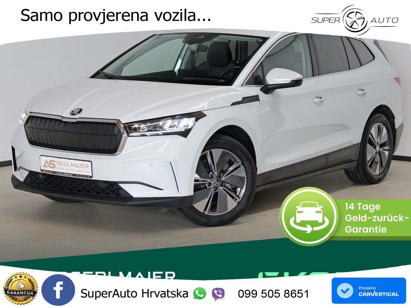 Škoda Enyaq iV 80x 82 kWh (265 KS) AWD Loft LED+GR SJED+ACC