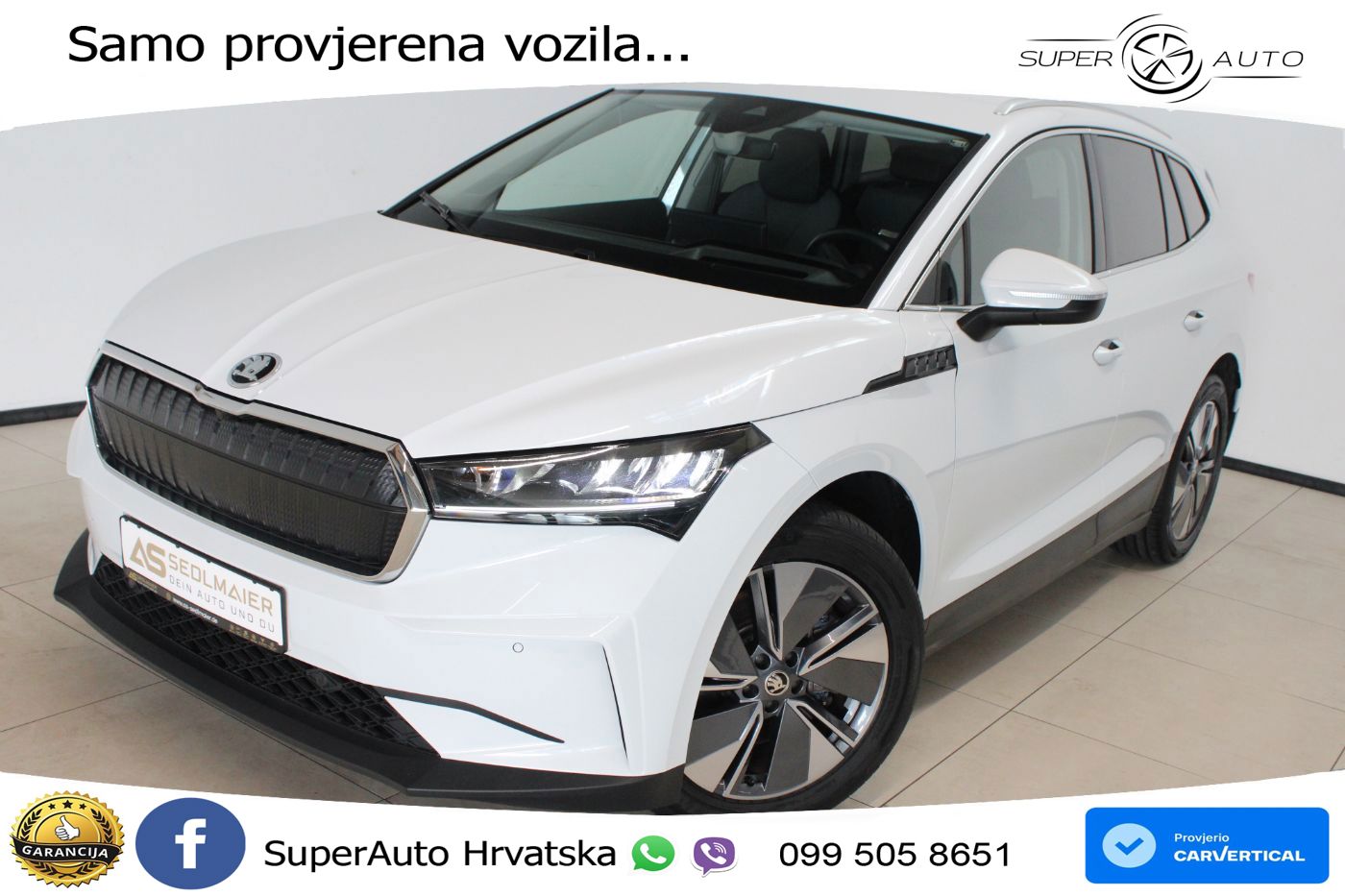 Škoda Enyaq iV 80x 82 kWh (265 KS) AWD Loft LED+GR SJED+ACC