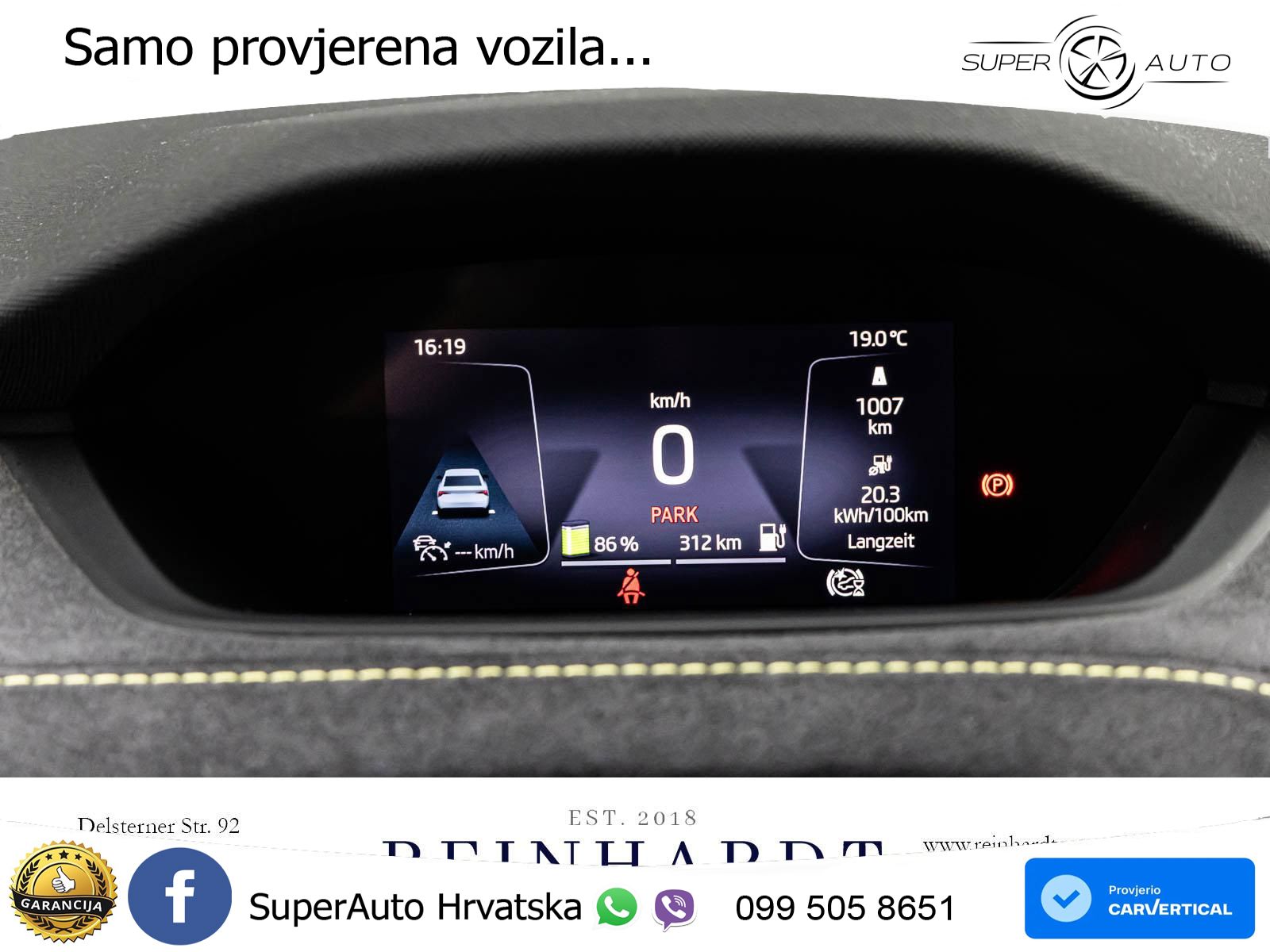 Škoda Enyaq Coupe iV RS 82 kWh (299 KS) AWD Lounge LED+GR SJED+ACC