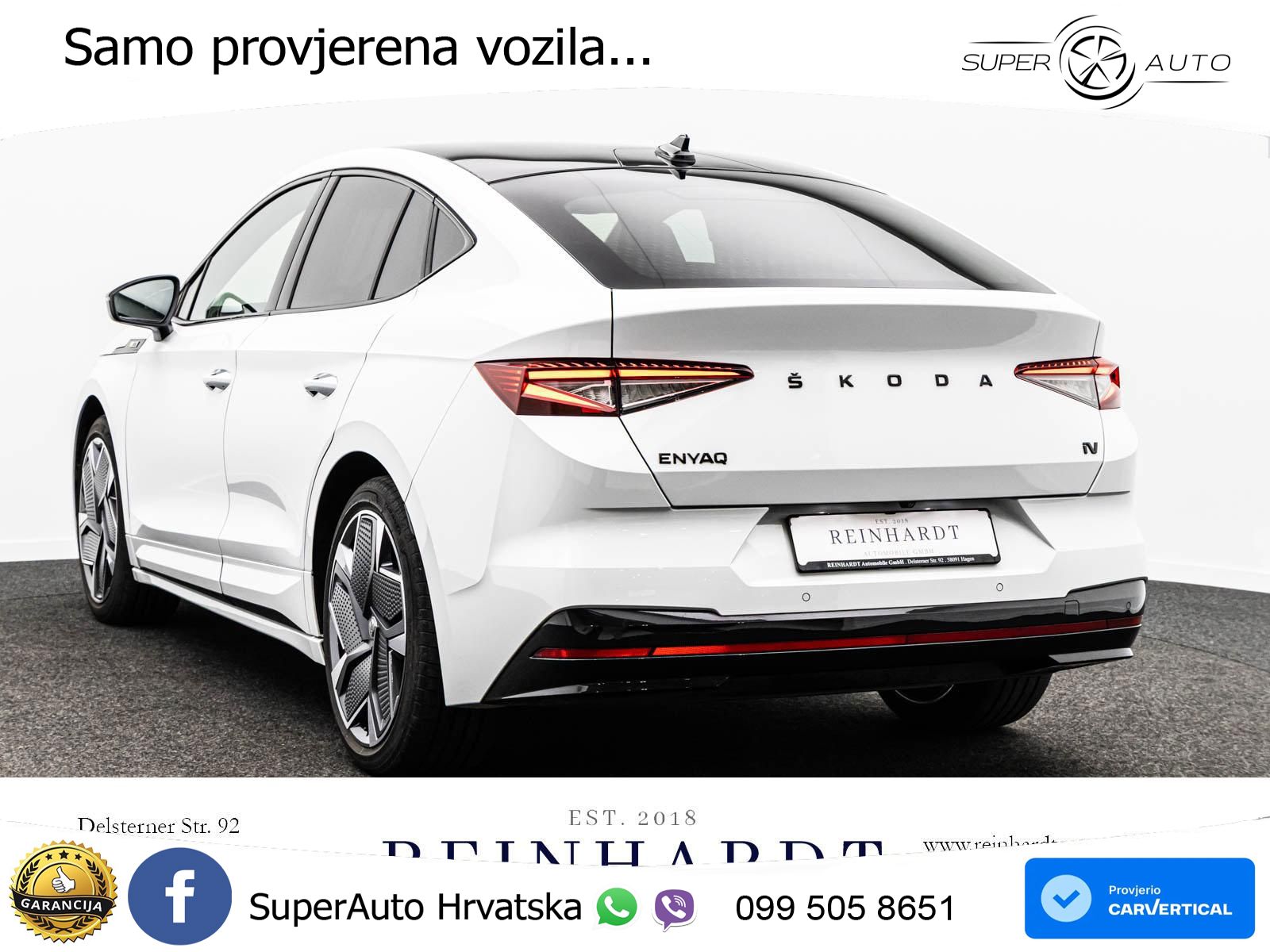Škoda Enyaq Coupe iV RS 82 kWh (299 KS) AWD Lounge LED+GR SJED+ACC