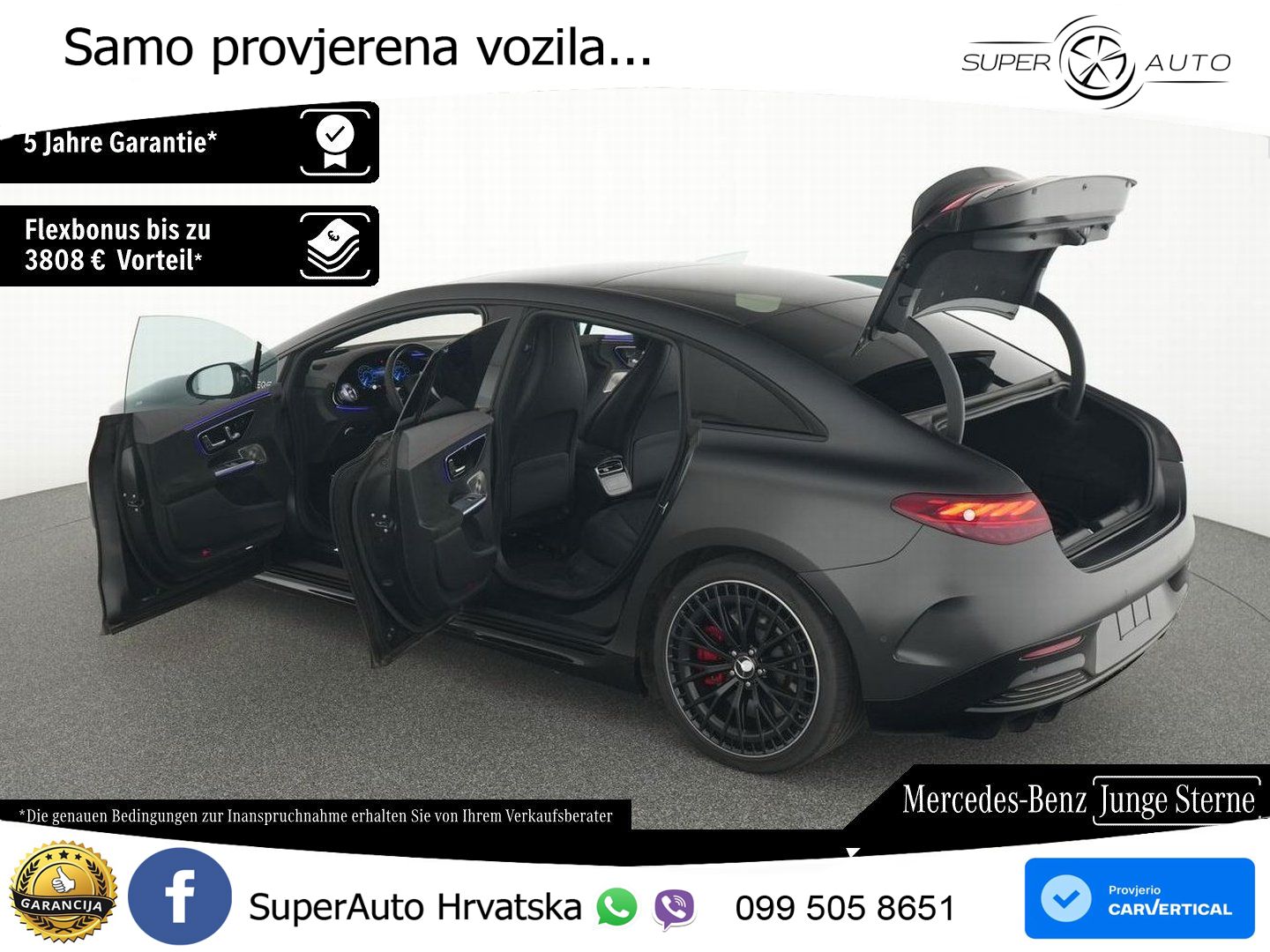 Mercedes EQE AMG 43 100 kWh (476 KS) 4MATIC ACC+HEAD+GR SJED+360+PANO