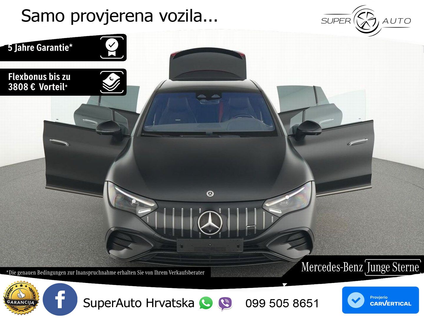 Mercedes EQE AMG 43 100 kWh (476 KS) 4MATIC ACC+HEAD+GR SJED+360+PANO