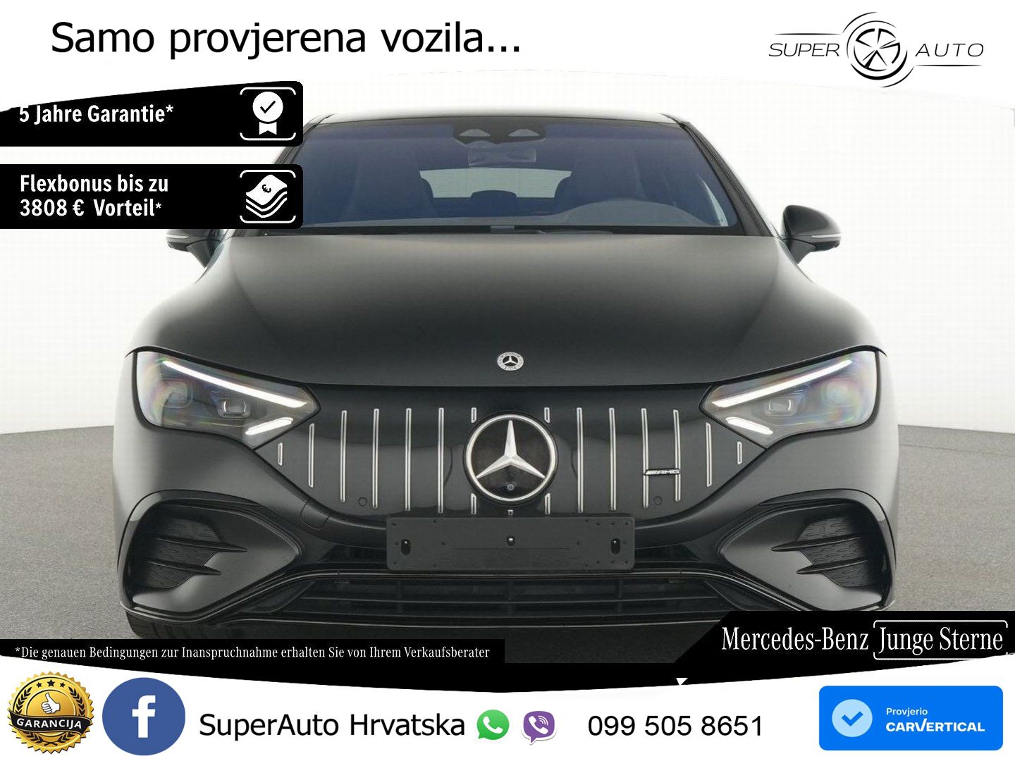 Mercedes EQE AMG 43 100 kWh (476 KS) 4MATIC ACC+HEAD+GR SJED+360+PANO