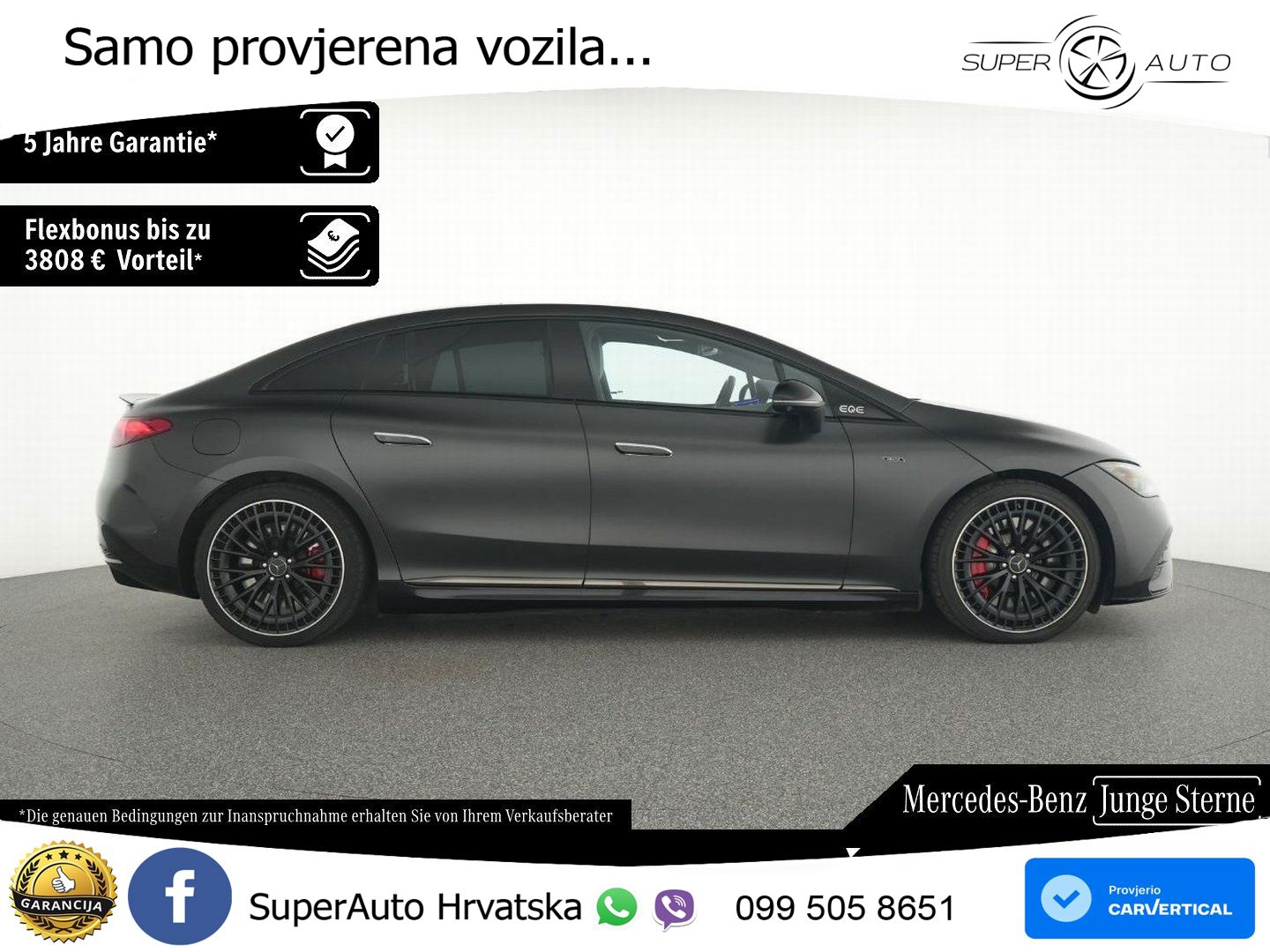Mercedes EQE AMG 43 100 kWh (476 KS) 4MATIC ACC+HEAD+GR SJED+360+PANO