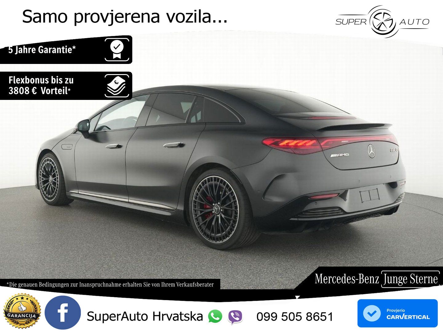 Mercedes EQE AMG 43 100 kWh (476 KS) 4MATIC ACC+HEAD+GR SJED+360+PANO