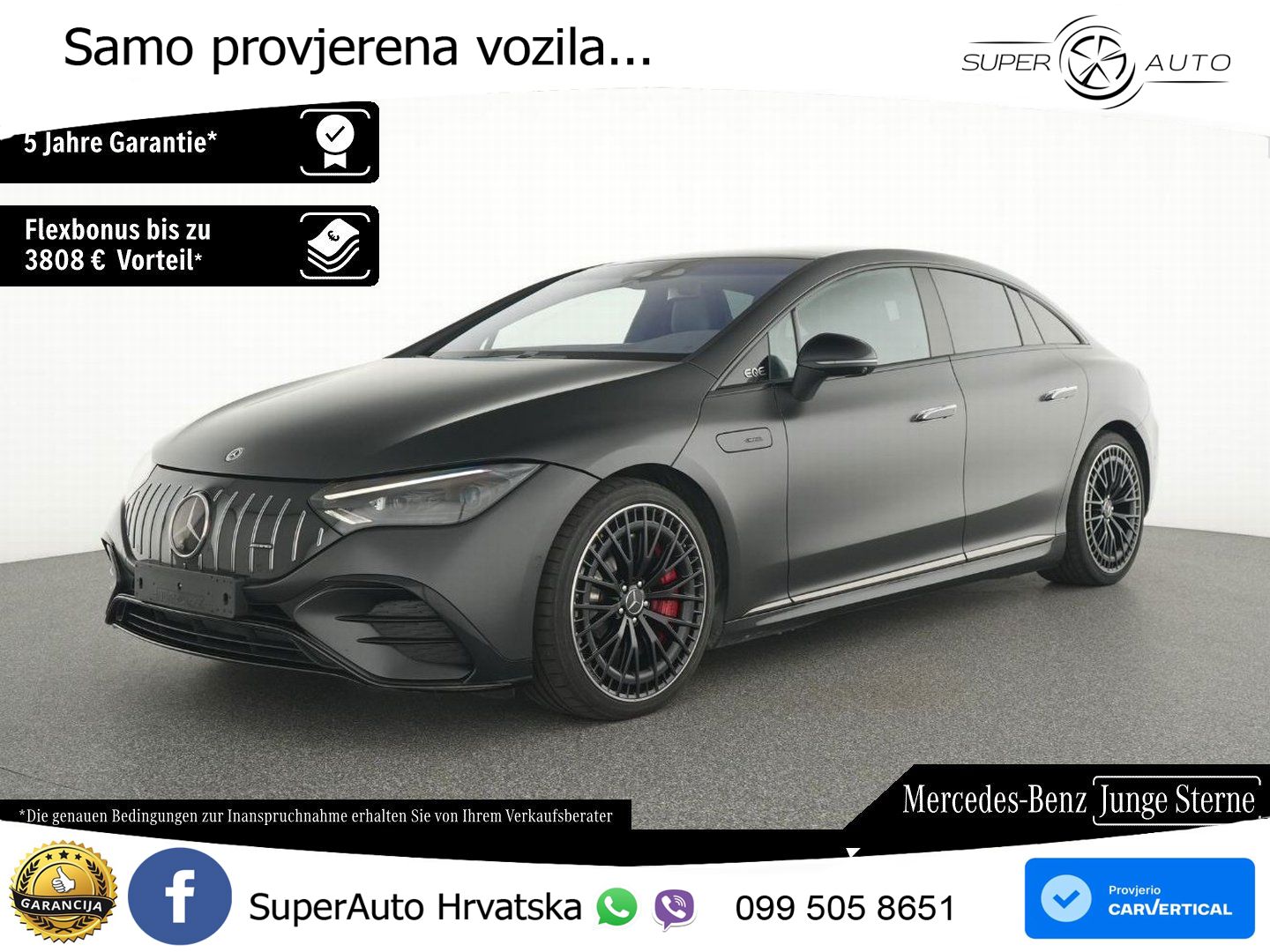 Mercedes EQE AMG 43 100 kWh (476 KS) 4MATIC ACC+HEAD+GR SJED+360+PANO