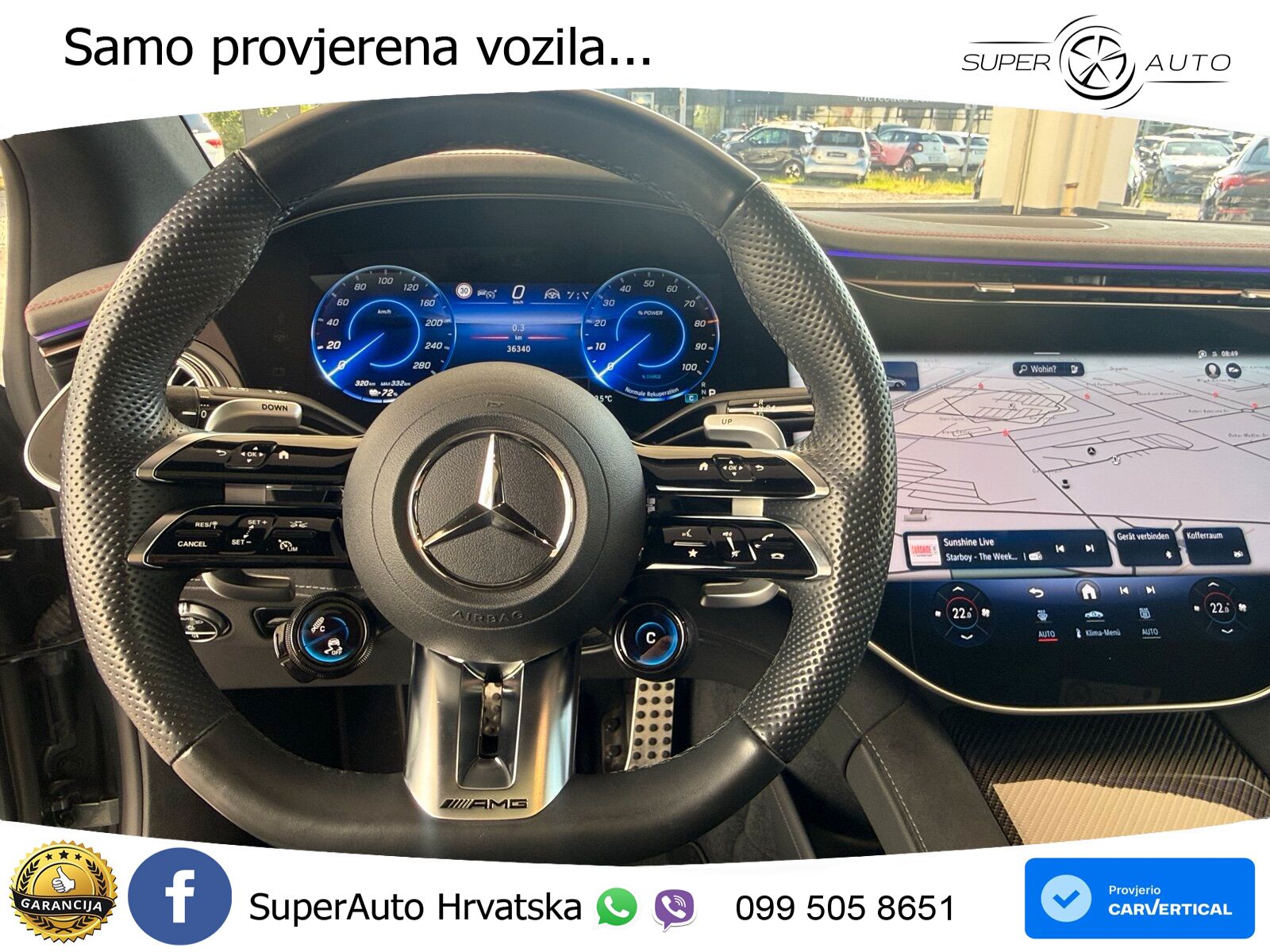 Mercedes EQE AMG 53 100 kWh (625 KS) 4MATIC+ ACC+HEAD+4xGR SJED+360+PANO