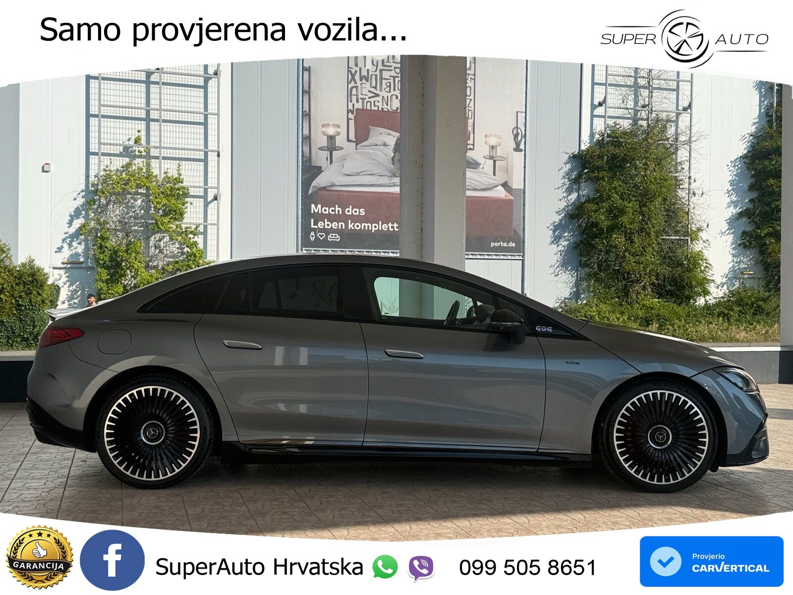 Mercedes EQE AMG 53 100 kWh (625 KS) 4MATIC+ ACC+HEAD+4xGR SJED+360+PANO