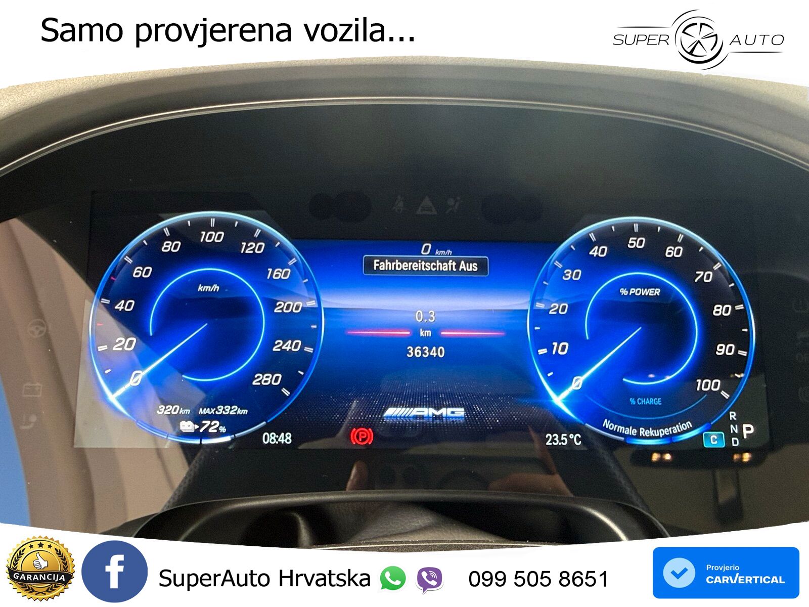 Mercedes EQE AMG 53 100 kWh (625 KS) 4MATIC+ ACC+HEAD+4xGR SJED+360+PANO