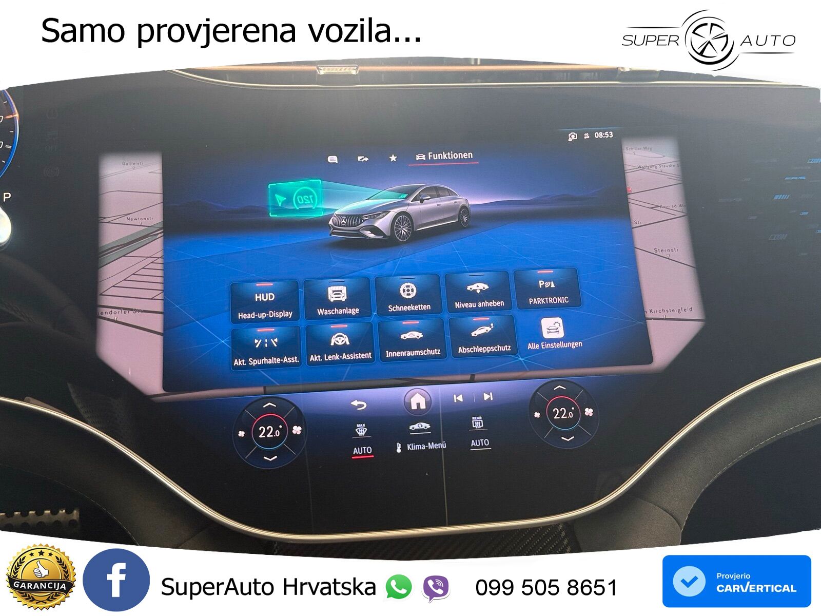 Mercedes EQE AMG 53 100 kWh (625 KS) 4MATIC+ ACC+HEAD+4xGR SJED+360+PANO