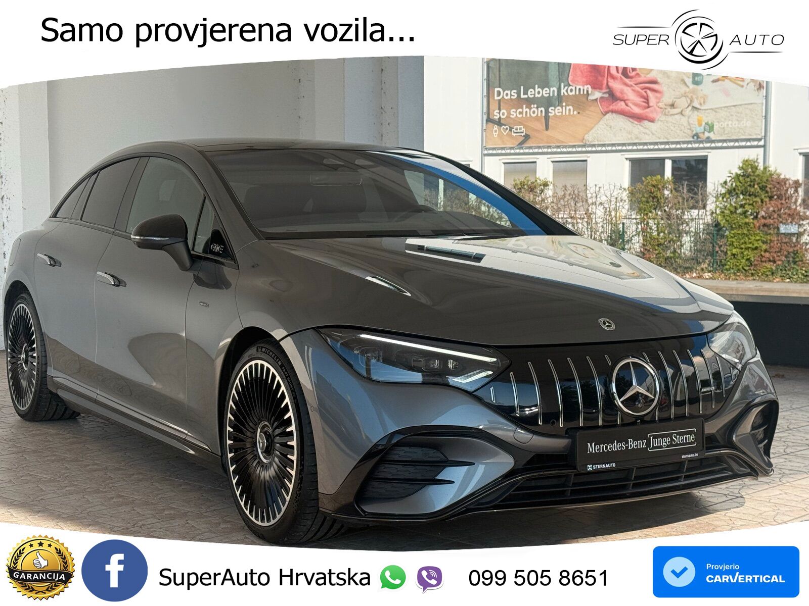Mercedes EQE AMG 53 100 kWh (625 KS) 4MATIC+ ACC+HEAD+4xGR SJED+360+PANO
