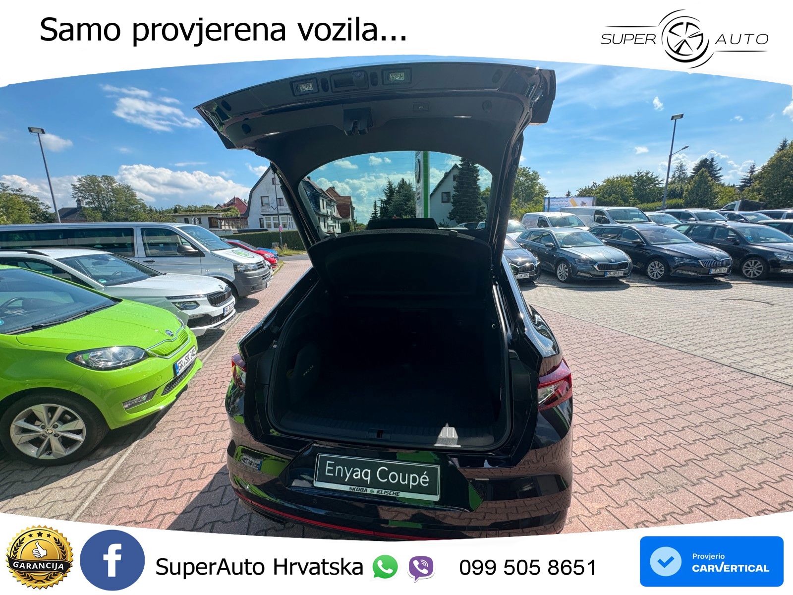 Škoda Enyaq Coupe iV RS 82 kWh (340 KS) AWD LED+GR SJED+ACC