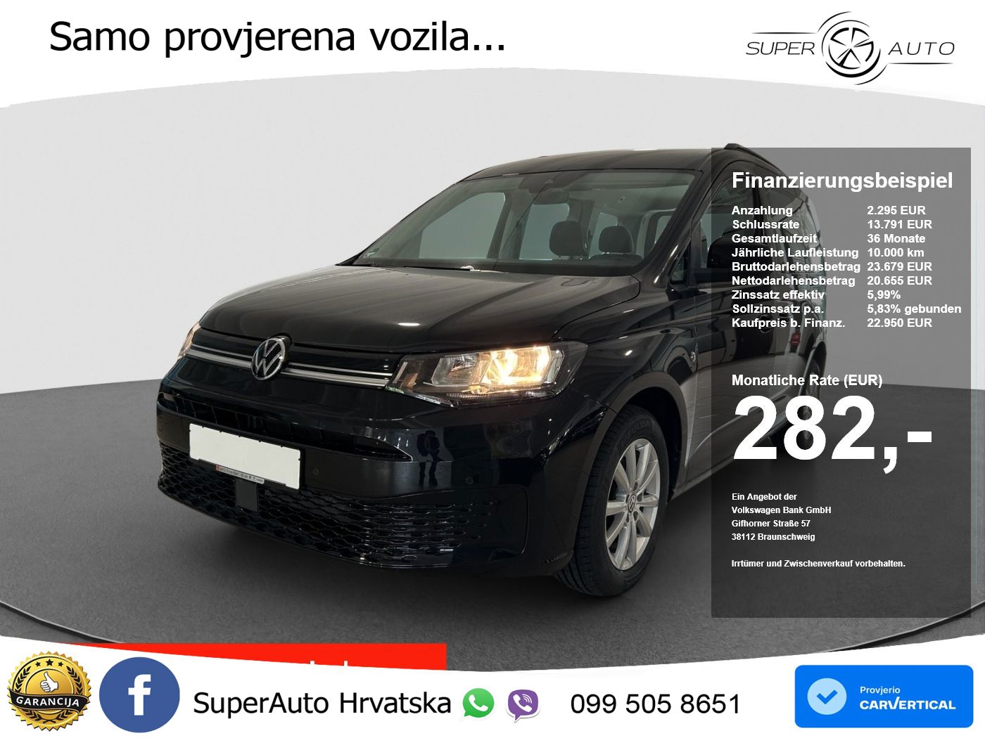 VW Caddy 102 KS