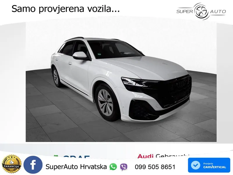 Audi Q8 50 TDI V6 (286 KS) quattro Tiptronic 2x S line LED+GR SJED+ACC