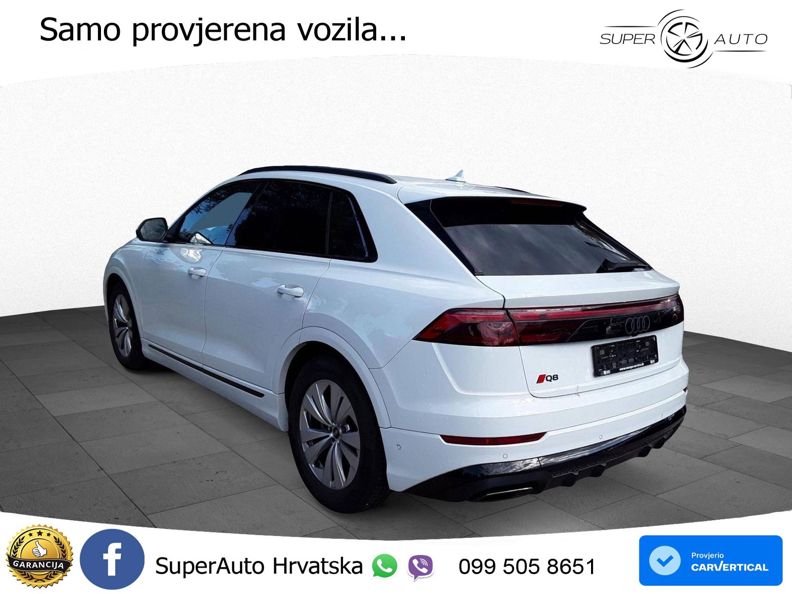 Audi Q8 50 TDI V6 (286 KS) quattro Tiptronic 2x S line LED+GR SJED+ACC