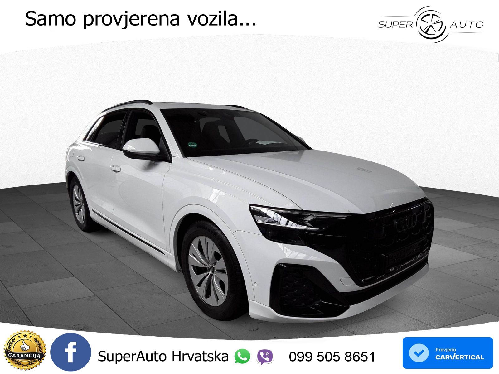 Audi Q8 50 TDI V6 (286 KS) quattro Tiptronic 2x S line LED+GR SJED+ACC