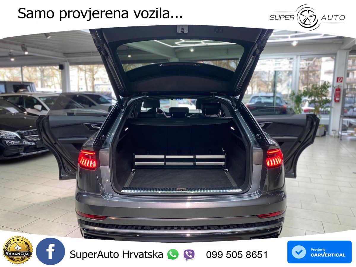 Audi Q8 50 TDI V6 (286 KS) quattro Tiptronic S line LED+GR SJED+ACC