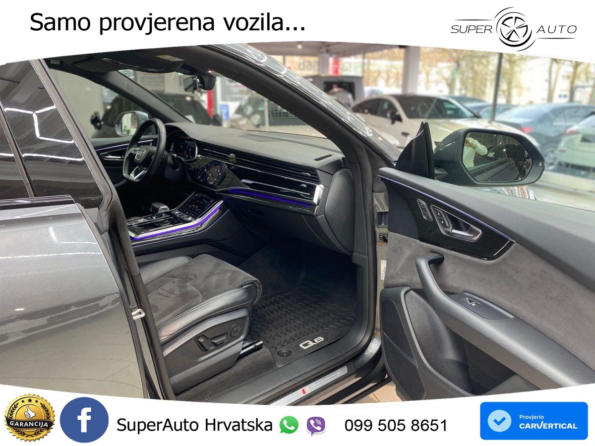 Audi Q8 50 TDI V6 (286 KS) quattro Tiptronic S line LED+GR SJED+ACC